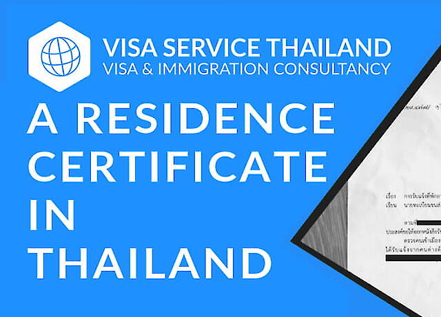 Visa Service Thailand » Resident Certificate